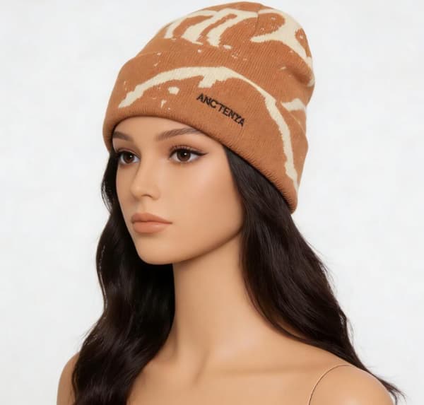 Arc'teryx Grotto Jacquard Stickad Mössa ullmössa Brown