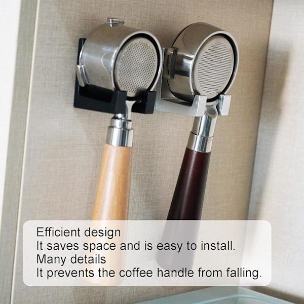 Kaffe Filterhållare, Bottenlös Aluminiumlegering Kaffe Maskin