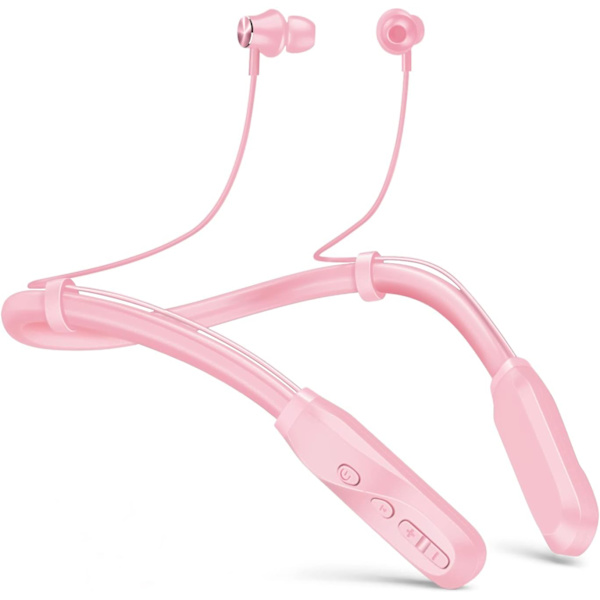 Trådlösa Hörlurar Bluetooth Halsband: 100H Ultra-L,ZQKLA