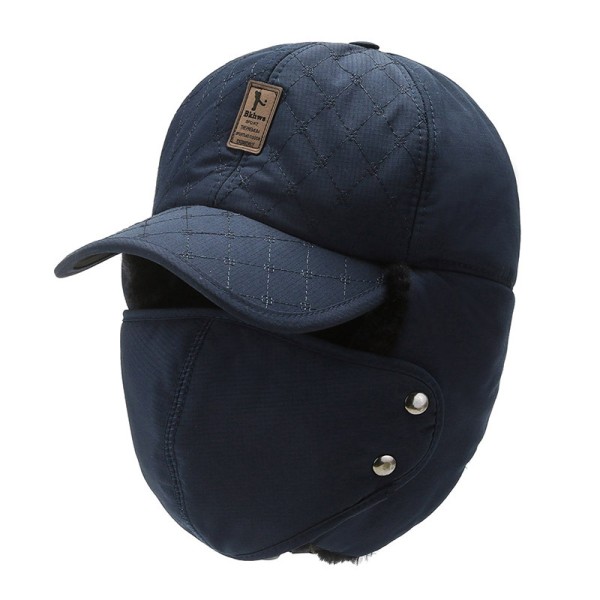 Unisex Winter Aviator Pilot Cap korvaläppä Metsästys Trapper Hat, ZQKLA