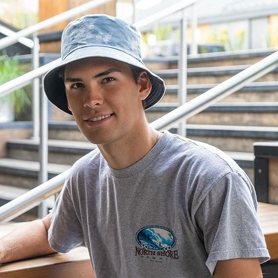Tie Dye Bucket Hat Dam Reversibel Utomhus Strand Solhatt, Lätt