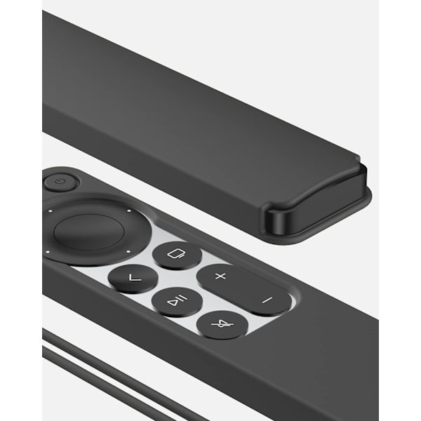 Kompatibel med Apple TV 4K Siri Remote Case 2021, Silkeagtig-Blød Ant