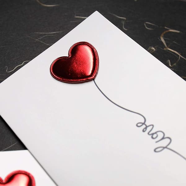 Kjærlighetskort, 3D-kort, Kjærlighets-postkort Invitasjon Bursdagskort Valentinskort Bryllupsdag