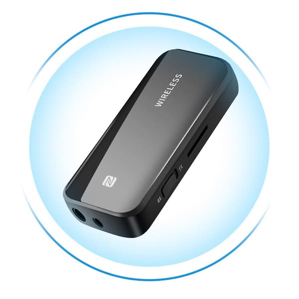 Bluetooth-kompatibel 5.0 lydtransmittermottaker 3.5 Aux, ZQKLA