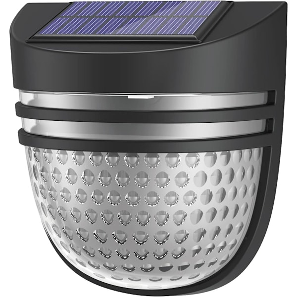 Solcellsdriven utomhuslampa, LED-solcellsdriven utomhuslampa med 2 lägen & IP65, ZQKLA