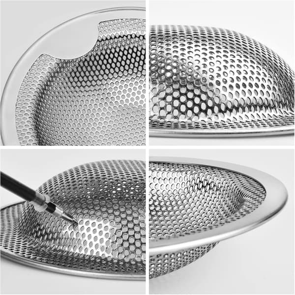 Rostfritt Stål Diskhon Sil Set med Två Stycken (10 CM), ZQKLA