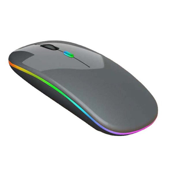 Led Trådløs Mus, 2.4g Lydløs Mus Med Usb Modtager, ZQKLA