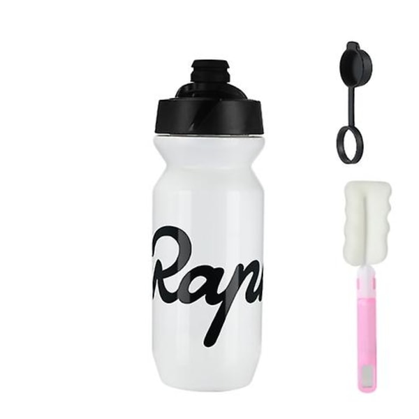 Rapha Bike Leakproof And Dustproof Fitness Cycling Water Bottle, Colour: White 610ml