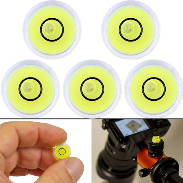Vattenpass, 5-pack, Ø 12 mm diameter, precisionsvattenpass, ZQKLA