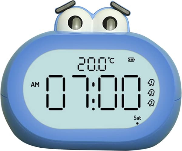Natlampe Ur Timer til Skrivebord Digital Vækkeur Nedtælling fo