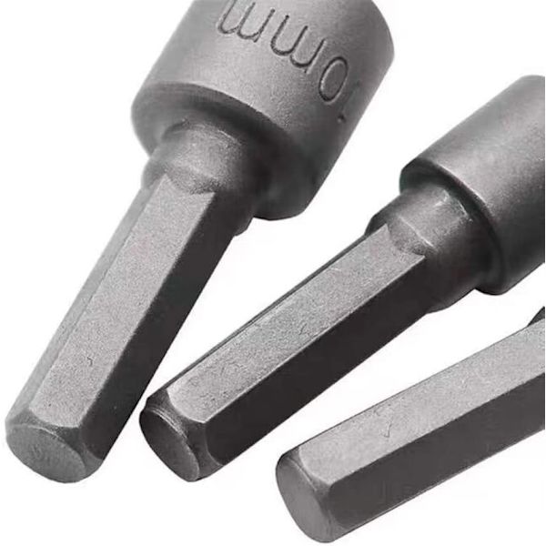 9 kpl Power Nuts -hylsyavainsarja, metriset mutterinvääntimet S