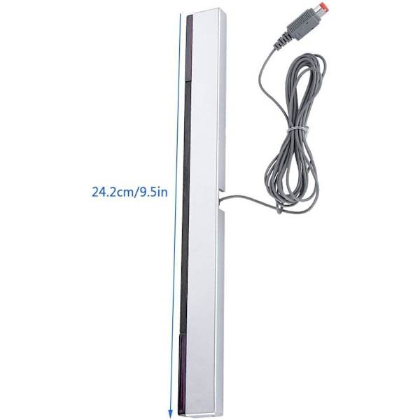 Trådbunden infraröd rörelsesensorsensor kompatibel med Wii/Wii U, ZQKLA
