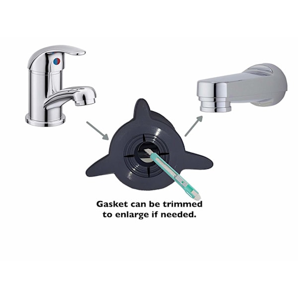 Barnkranförlängare Badkarsproutskydd för Baby: Sink E,ZQKLA