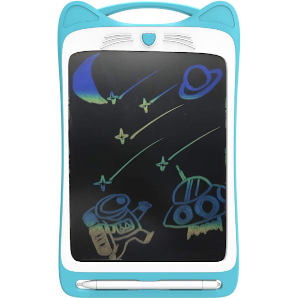 12 Tommer Farverig LCD Skrivetablet, Elektronisk Doodle Tablet Gra