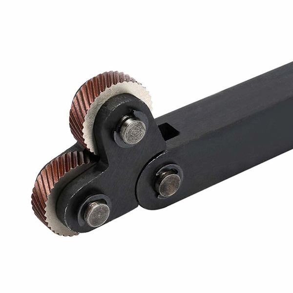 Stål Knurling Verktyg, Dubbel Knurl, Sneda Tänder, Diagonal Hjul