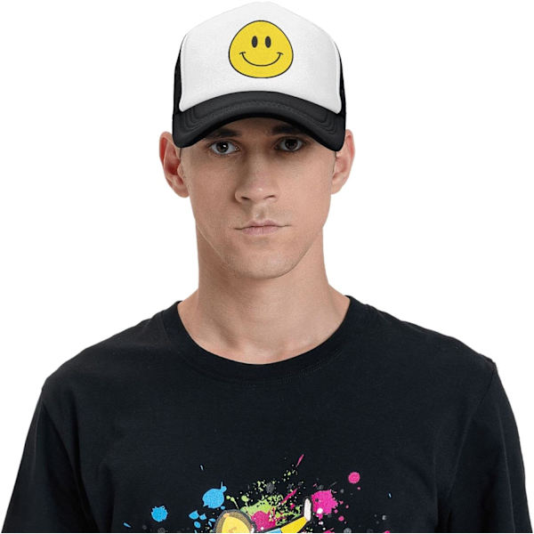 Trucker Hat til Kvinder og Mænd - Justerbar Skum Mesh Baseball Cap f,ZQKLA
