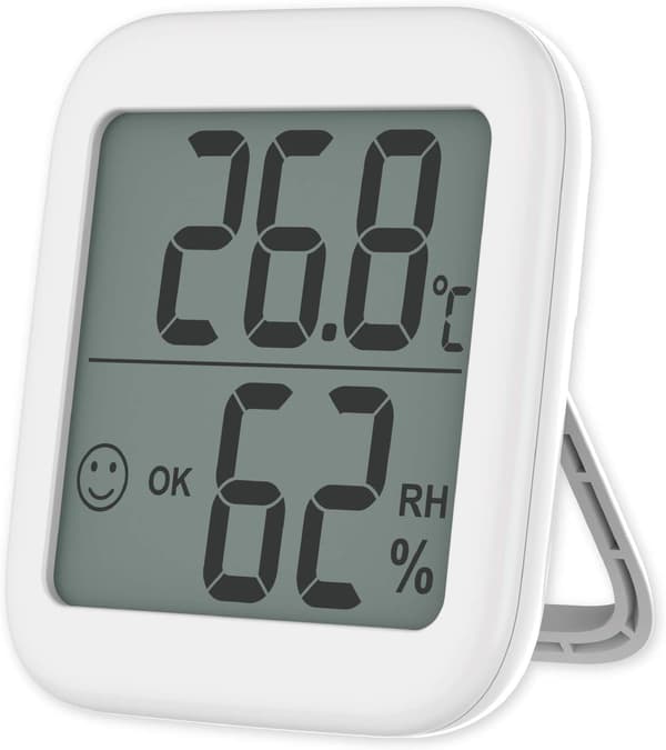 Digital Hygrometer Indendørs Termometer Rumtermometer og H,ZQKLA