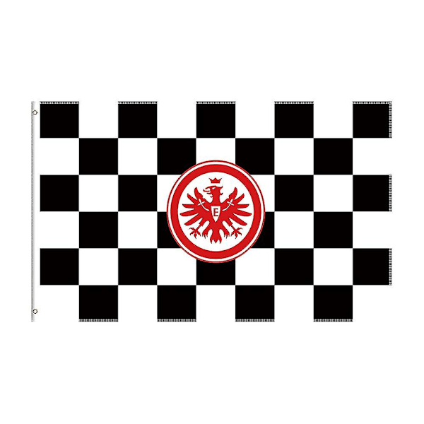 3x5 fot Eintracht Frankfurt flagg i polyester, trykt fotballbanner for dekorasjon