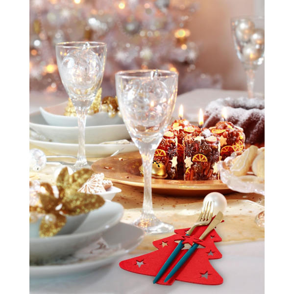 16 stk. Julebestikholdere, Julebestikpose Chri, ZQKLA