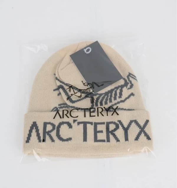 Arc'teryx Bird Word Toque khaki Void Ullmössa Hatt Unisex Varm Vinter