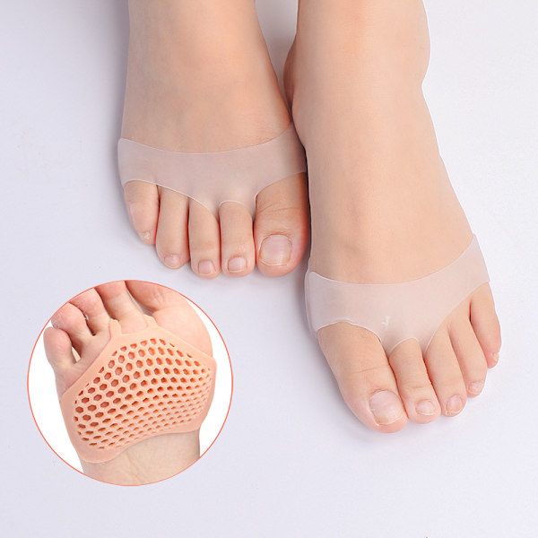 4 X Gel Metatarsal Smerte Ball Of Foot Pain Puder Puder Inso,ZQKLA