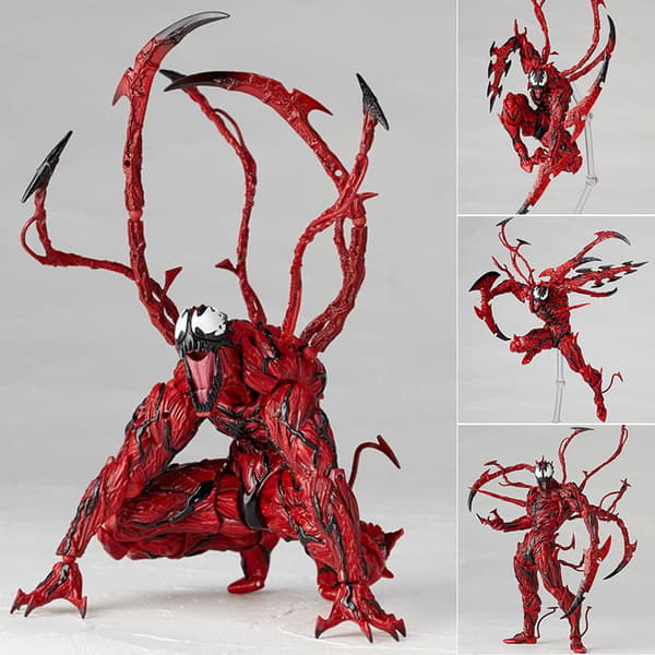 Leddede figurmodel ornamenter Venom Butcher figurmodel 6 tommer red