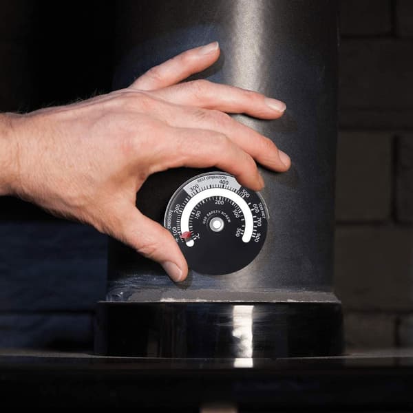 Magnetisk Termometer för Eldningsugn - För Alla Grillar, Rökare &,ZQKLA
