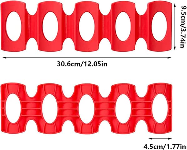 2-pack Flaskstaplingsmatta, Silikonvinställ, Burk, ZQKLA