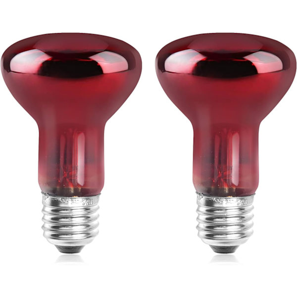 E27 Reptil Infraröd Nattvärmelampa Glödlampa 100W Dimbar Retro