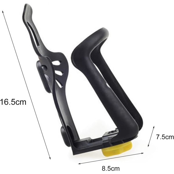 Cykel Flaskeholder Justerbar Anti-Ridse Letvægts Stron,ZQKLA