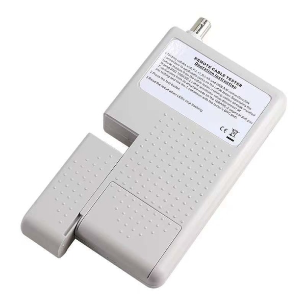 RJ11 RJ45 USB BNC Nettverkskabeltester for UTP Sporet Kabel, ZQKLA