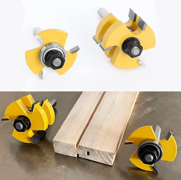 8mm Skaft Not og Fer Cutter Sæt 3 Fløjte T Sha,ZQKLA