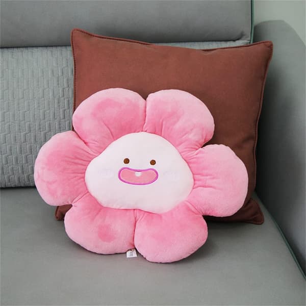 Plush Smiley Solroskudde Smiley Kudde Sov Kudde Cush,ZQKLA
