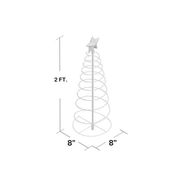 Solar Powered Artificial Christmas Tree, Solar Powered Outdo, ZQKLA