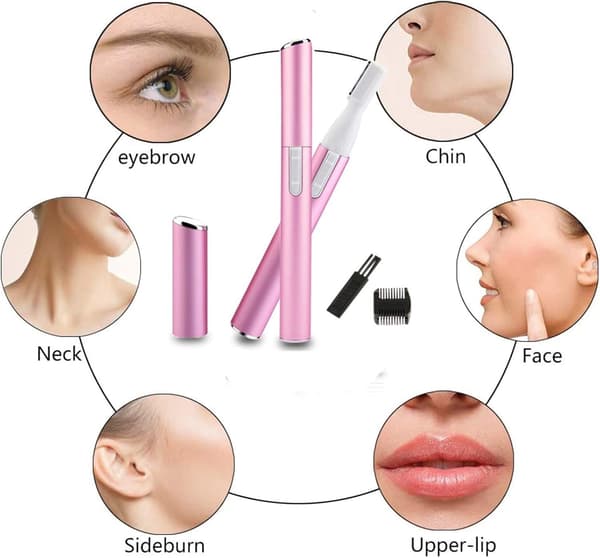 Precision Eyebrow Trimmer - Elektrisk Rakapparat för Ansiktshår