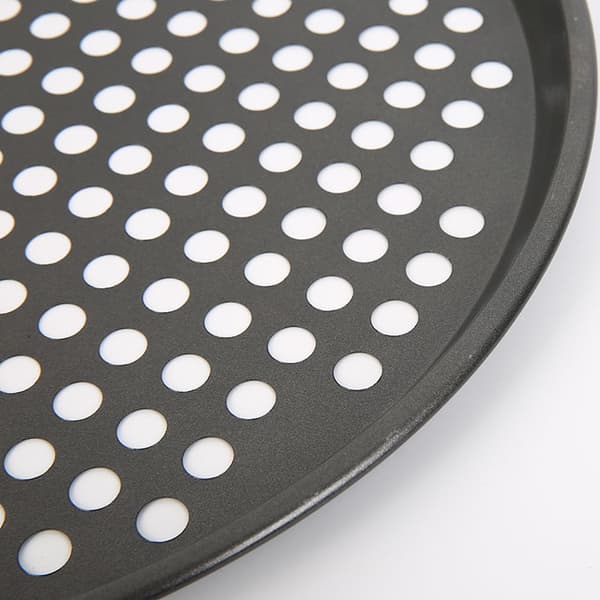 30 cm Pizzabrett med hull - Perforert Pizzabrett - C,ZQKLA