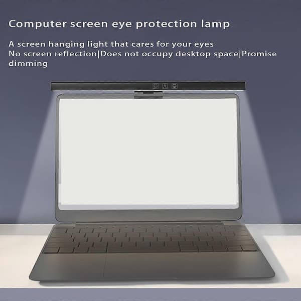 Dataskjerm Lys Bar Ingen Refleks for Blendingsfri LED E-Leselampe med Klemme