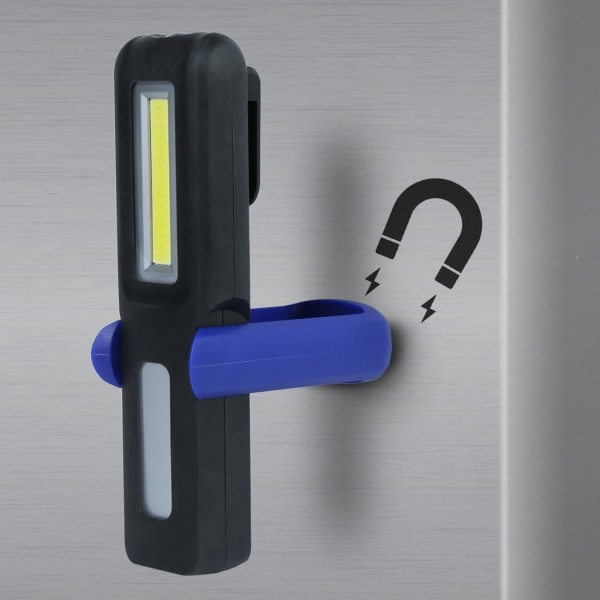 Laddningsbar LED-handlampa, Bärbar DIY Magnetisk Arbetslampa, ZQKLA