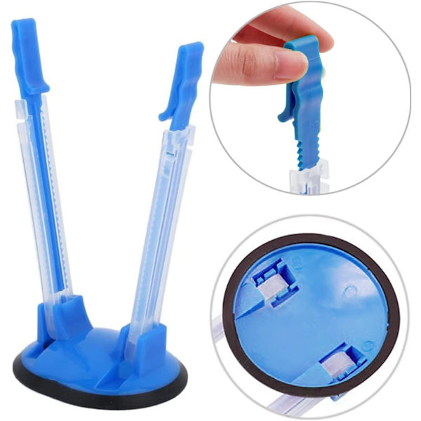 1 Justerbar Baggy Stativ, Sandwichposeholder Klips, F,ZQKLA