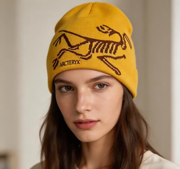Arcteryx Bird Head Toque for voksne / Orca / ONE Yellow