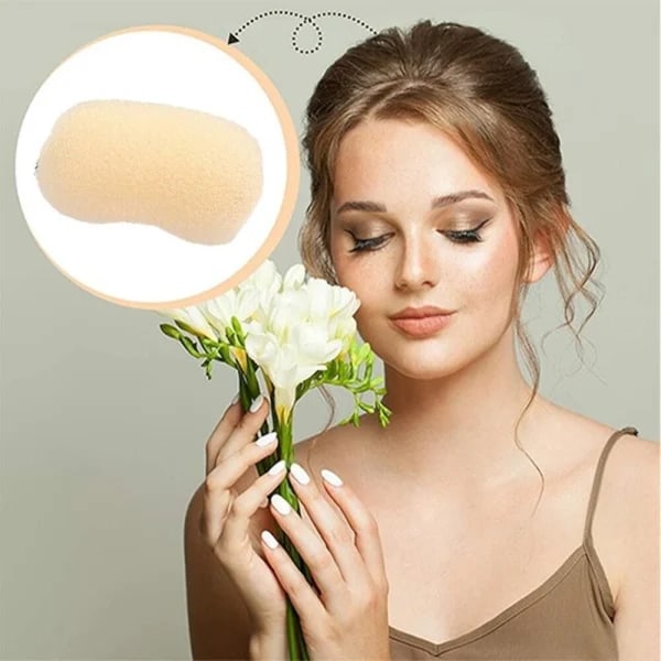 3 kpl Hiusneuloja Korkeampaan Hiuskohotukseen Beige Beige