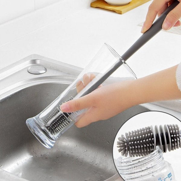 3 in 1 Pullon Sulkija (Määrä 1) Pullonharja, Taitettava Kupin Kansi C, ZQKLA