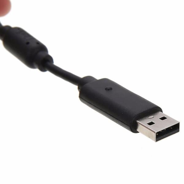 USB Breakaway Forlængerkabel Adapter Kompatibel med Xbox 360 Trådløs Gamepad Controller