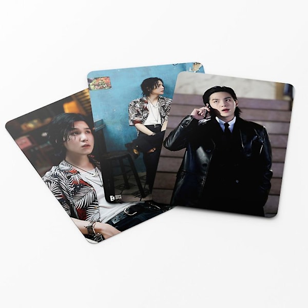 Kpop Suga Lomo-kort Suga D-dag Postkort Album Nye fotoprintkort Billedsamling til fans Samlekort