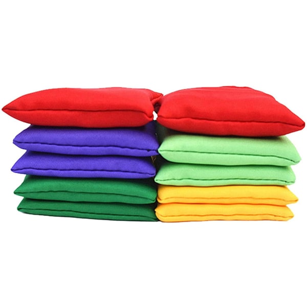 10 Pakk Bean Bags Leke, Nylon Bean Bags, Bean Bags for Kids, ZQKLA