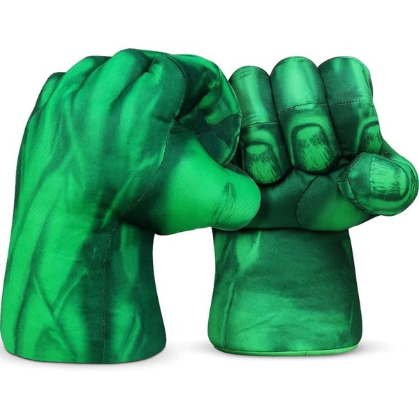 Ett par Giant Hulk boxningshandskar - Superhjälte - Barnleksak - F