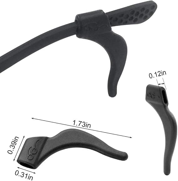 12 Par Anti-Slip Silikon Brillegreb til Solbriller o,ZQKLA