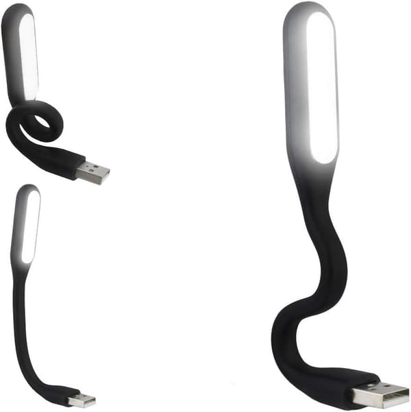 Flexibel USB-läslampa i silikon för Tablet PC, ZQKLA