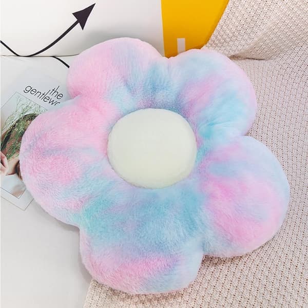 Blomkudde 35cm Stolkuddar Sittkudde Tatami Kudde Plu