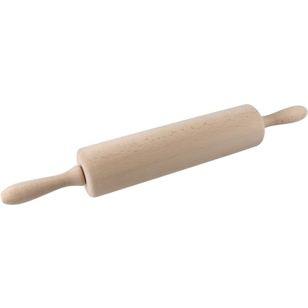 31540 Beech Wood Rolling Pin, Beige, 46 x 6 x 6 cm,ZQKLA